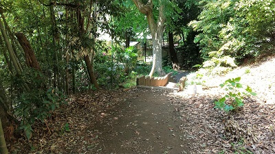 昔は城だった"前ヶ崎城址公園"を散策