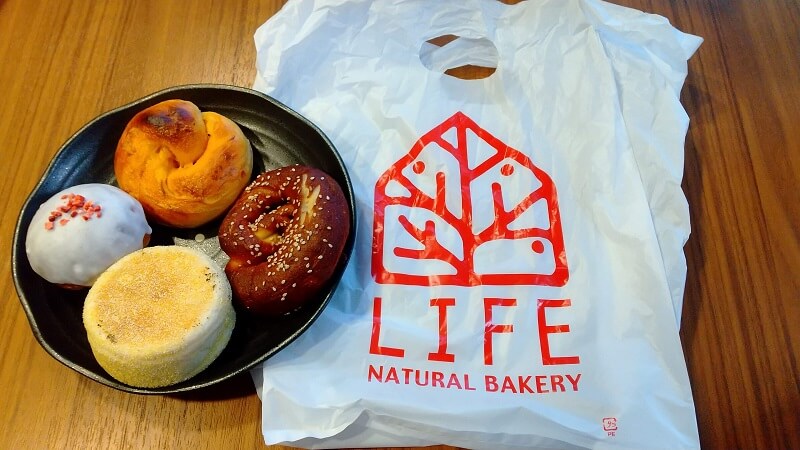 流山セントラルパークのNATURAL BAKERY LIFEは自然派パン屋さん
